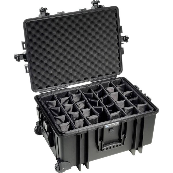 B & W International outdoor.cases Typ 6800 kufrík na kameru vodotesné; 6800/B/RPD
