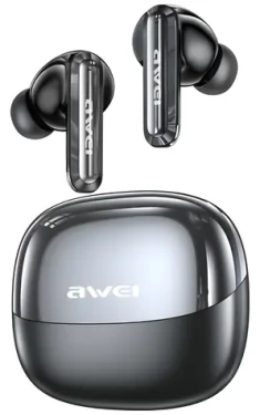 Awei T229 ANC AI / Bezdrôtové slúchadlá / ANC -35dB / AI preklad 164 jazykov / Bluetooth 6.0 (AWE000320)