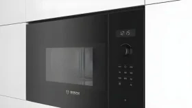 BOSCH Serie 6 BFL524MB0 čierna / Mikrovlnná rúra / Vstavaná / Gril / 800 W / 20 l (BFL524MB0)