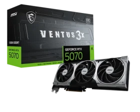 MSI GeForce RTX 5070 12G Ventus 3X OC / 12GB GDDR7 / PCI-E / 3x DP + HDMI (RTX 5070 12G VENTUS 3X OC)