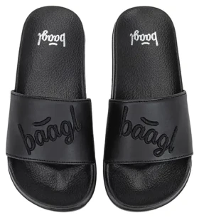 BAAGL Šľapky Logo čierna veľ. 39 / Šľapky / protišmyková podrážka