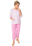 Dámske pyžamo Martel Maria II 201 3/4 M-2XL růžová tmavá XL