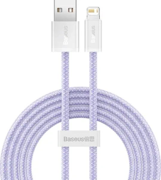 Baseus CALD040105 Kábel USB-A (M) - Lightning (M) 2 m fialová (CALD040105)