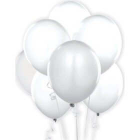 7ks bielych balónikov vhodné na svadobnú výzdobu - Alvarak