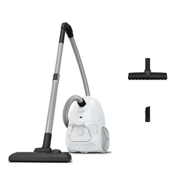 Rowenta Compact Power Parquet RO3957 biela / Vreckový vysávač / 900 W / 69 dB / 3 l (RO3957)