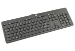 HP USB Slim Business Keyboard čierna / Drôtová klávesnica / USB / UK (803181-031)