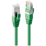 LINDY 47681 RJ45 sieťové káble, prepojovacie káble CAT 6A S/FTP 5.00 m zelená 1 ks; 47681