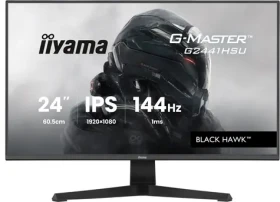 23.8" IIYAMA G-Master G2441HSU-B1 čierna / LED / IPS / 1920 x 1080 / 16:9 / 1 ms / 1500:1 / 350cd-m2 / VESA (G2441HSU-B1)