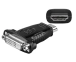 MicroConnect Adaptér HDMI (M) - DVI-D (F) Dual-Link 24+1 pin čierna (HDM1924F)