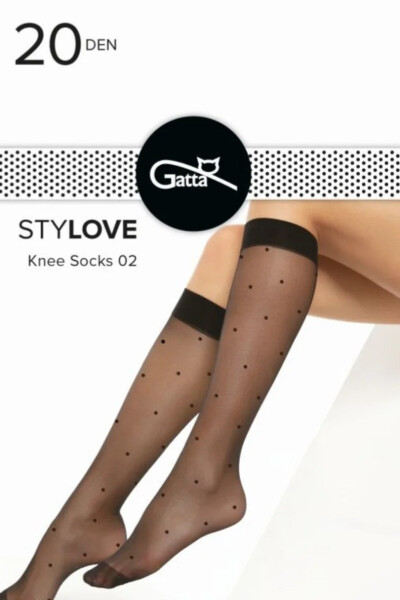 STYLOVE - 02 PONOŽKY nero UNI