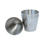 Bushman sada panákov II silver UNI