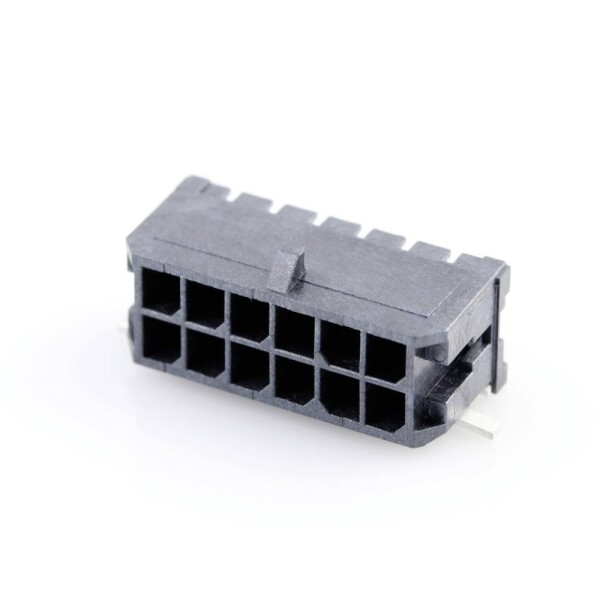 Molex vstavaná pinová lišta (štandardná) Počet pólov 12 Raster (rozteč): 3.00 mm 430451211 1 ks Tape on Full reel; 430451211