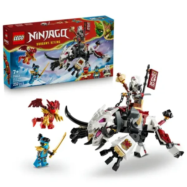 LEGO® NINJAGO® 71863 Zilvar a dračia beštia Grimtak