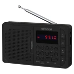 Sencor SRD 216 čierna / Digitálne rádio / FM / BT / USB / SD (8590669391271)