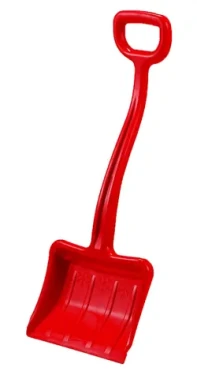 RULYT Detská lopata na sneh červená / Plast / 70x27,5x9 cm / Vyrobené v EU