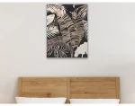 Obraz na plátne Tropické listy, 30x40 cm%