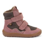 Dievčenské zimné barefoot topánky TEX WINTER Gray/Pink Froddo G3160247-13 - 37