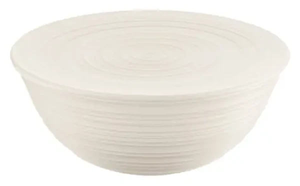 Guzzini TIERRA XL biela / Misa / S vekom / Recyklovaný plast / O 30 cm / 5 l (175001156)