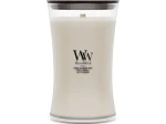 Woodwick Tonka Almond Milk sviečka veľká (5038581183176)