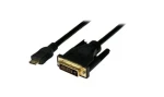 MicroConnect Adaptér miniHDMI (M) - DVI-D (M) 1m čierna (HDCPDVIDD)