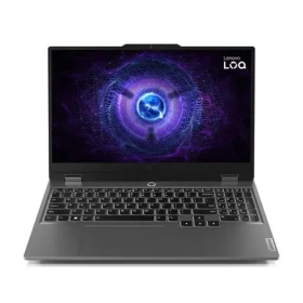 Lenovo LOQ 15IRX10 sivá / Notebook / 15,6" WQHD / 165Hz / Intel Core i5-13450HX / 16GB / 512GB SSD / RTX 5050 8GB (83JE01JNCK)