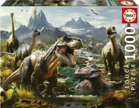 Educa Puzzle Zúriví dinosaury
