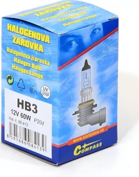 Compass HB3 / Autožiarovka / 60W / 12V / P20d / UV filter