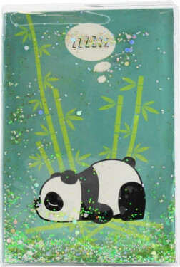 HAPPY SPIRIT Blok glitrový Panda (149250)