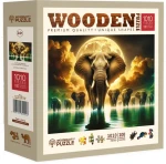 Wooden City Drevené puzzle Slonia sny 1010 dielikov