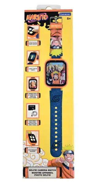 LEXIBOOK Detské hodinky s kamerou Naruto