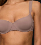 Dámska podprsenka Body Make-Up Illusion Balconette EX - BROWN - hnedá 00ZE - TRIUMPH BROWN 90B