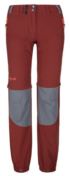 Dámske outdoorové nohavice Hosio-w dark red - Kilpi 46