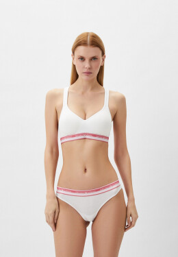 Dámske nohavičky 2Pack 163337 4R227 00010 White - Emporio Armani M