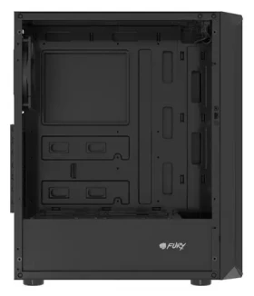Fury Shobo SH4F čierna / PC skriňa / Midi Tower / ATX / micro-ATX / Mini-ITX / temperované sklo / bez zdroja (NFO-2152)