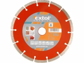 Extol- Premium Kotúč diamantový rezný segmentový 125x22.2mm / suché rezanie (EX108712)