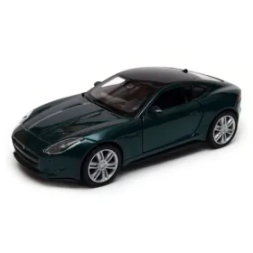 Welly Jaguar F-Type Coupe tmavo zelená