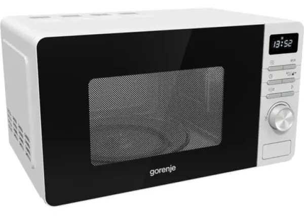Gorenje MO20A3W biela / Mikrovlnná rúra / 800 W / 20 l / 5 stupňov výkonu (3838782176517)