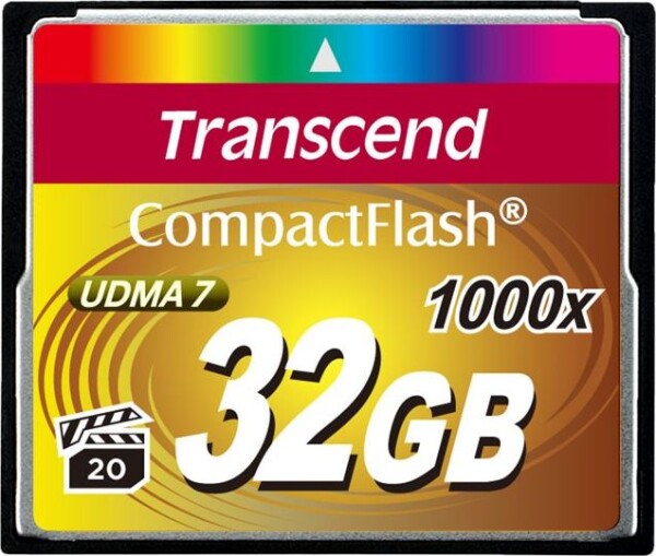 Transcend 1000x Compact Flash (TS32GCF1000)