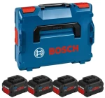 BOSCH ProCore 18V 5,5Ah Professional modro-čierna / Akumulátor / 4 ks / Li- ION / AMPShare (1600A02A2U)