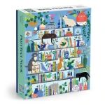 Galison Puzzle Mačacia knižnica 1000 dielikov