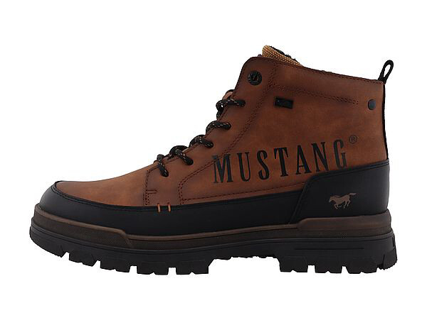 Mustang 15M0101004 Pánske zimné členkové topánky hnedé 41