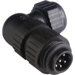 Hirschmann CA 6 W LS 934 130-100-1 guľatý faston, 1 ks; 934 130-100-1