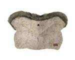 KikkaBoo Rukavice na kočík Luxury Secret Garden Beige (31108040156KB)