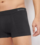 Pánske boxerky GO Smooth Hipster 2P - BLACK - black 0004 - SLOGGI BLACK XL