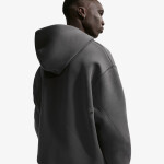 Mikina Nike Tech Men's Fleece Full-Zip Hoodie Anthracite/ Black XS