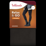 Dámske legíny RELAX & GO THERMO Black - BELLINDA M černá
