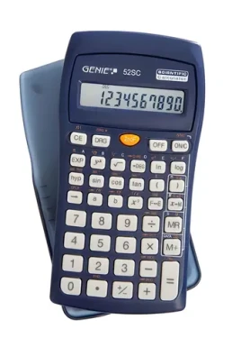 GENIE 52 SC tmavo modrá / Kalkulačka / školská / vedecká / 10miestna / batériové napájanie (10429)