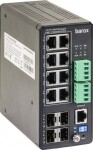 Barox Barox RY-LPIGE-804GBTME łącza sieciowe Zarządzany L2/L3 Gigabit Ethernet (10/100/1000) Obsługa PoE Čierny
