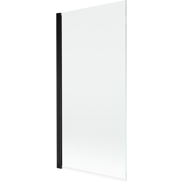 MEXEN - MIST vaňová zástena 90x150 cm 6mm 1-s, čierna, číra 8A9-090-001-70-00
