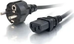 C2G Universal Power Cord / Napájací kábel / CEE 7/7 / 2 m (88543)